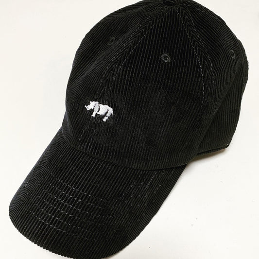 SCROSS TYO rhino embroidery コーデュロイ CAP
