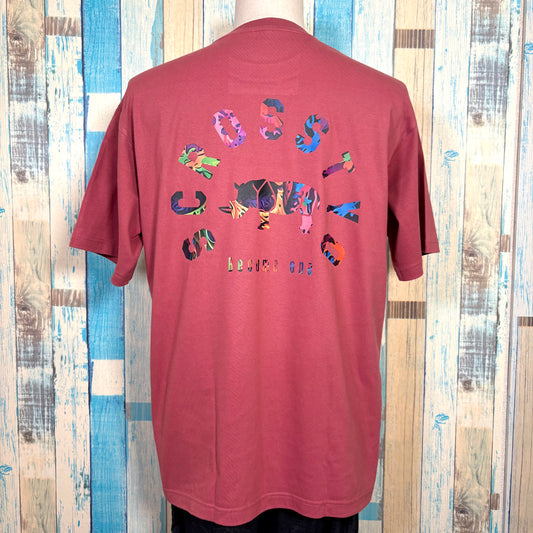 SCROSS TYO Rhino(マルチカラー) -Become one- プリントTシャツ