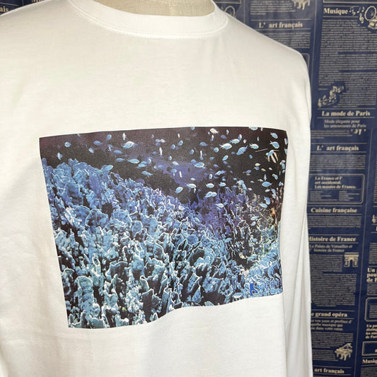 SCROSS TYO seaフォトプリント ロンT