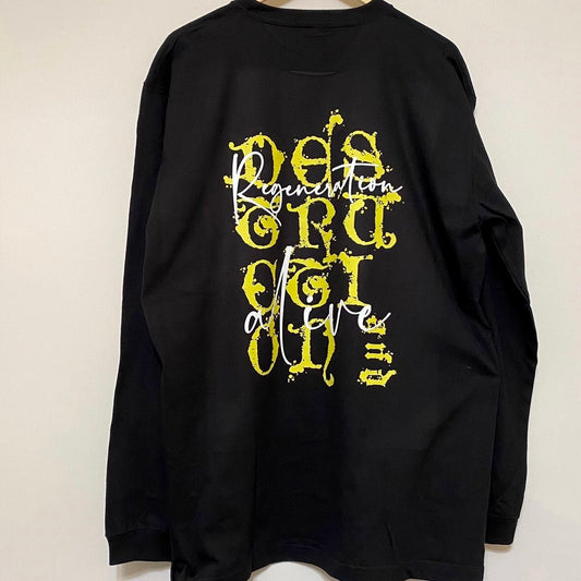 SCROSS TYO big バックプリント ロンT