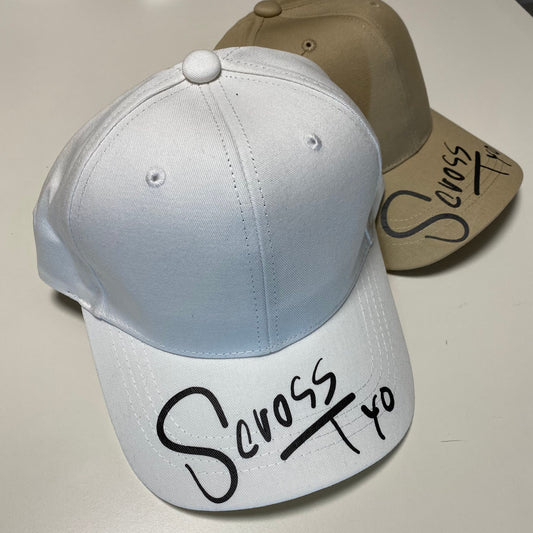 SCROSS TYO 手書きロゴ プリント CAP