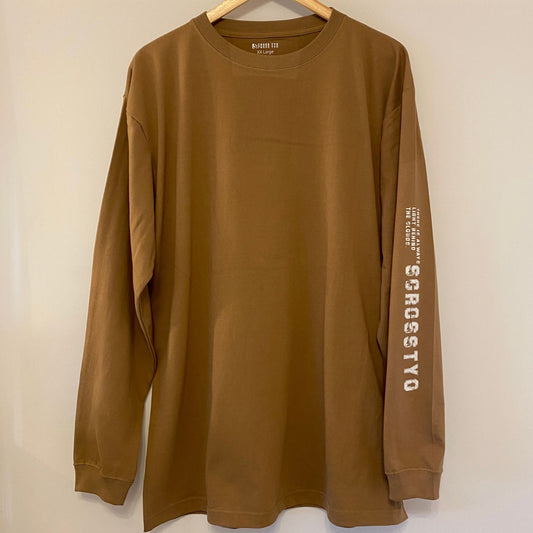 SCROSS TYO ロゴ サイドプリント ロンT