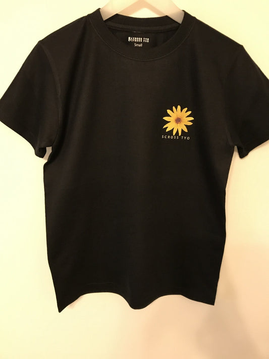 SCROSS TYO フラワーデザインシリーズ プリント Tシャツ