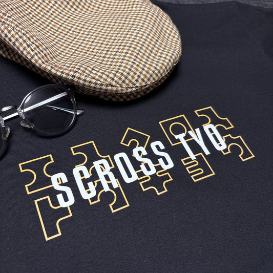 SCROSS TYO ロゴプリント カタカナ Tシャツ