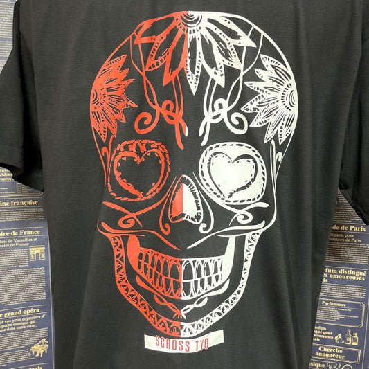 SCROSS TYO skull II プリントTシャツ