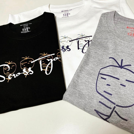 SCROSS TYO buzz cut boy プリントTシャツ