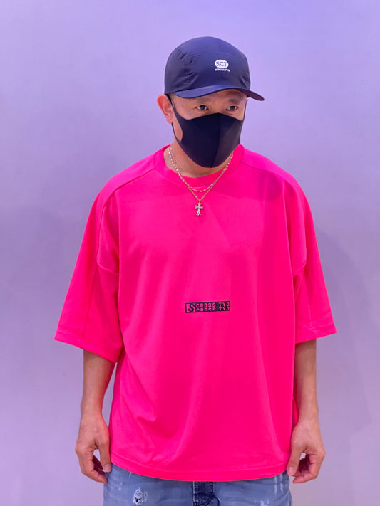 SCROSS TYO ロゴプリント ビッグシルエット Tシャツ