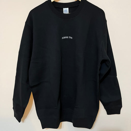 SCROSS TYO ロゴEmbroidery 裏起毛トレーナー