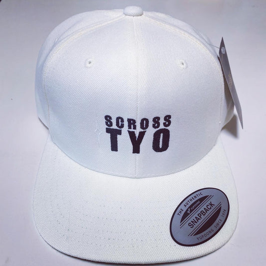 SCROSS TYO ロゴ embroidery スナップバックCAP