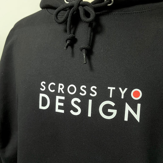 SCROSS TYO DESIGNプリント 裏パイル パーカー
