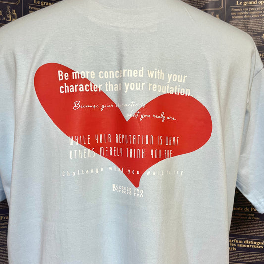 SCROSS TYO heart mark プリントTシャツ *新色登場