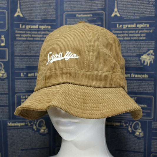 SCROSS TYO ロゴ フロッキー コーデュロイ EXPLORER HAT