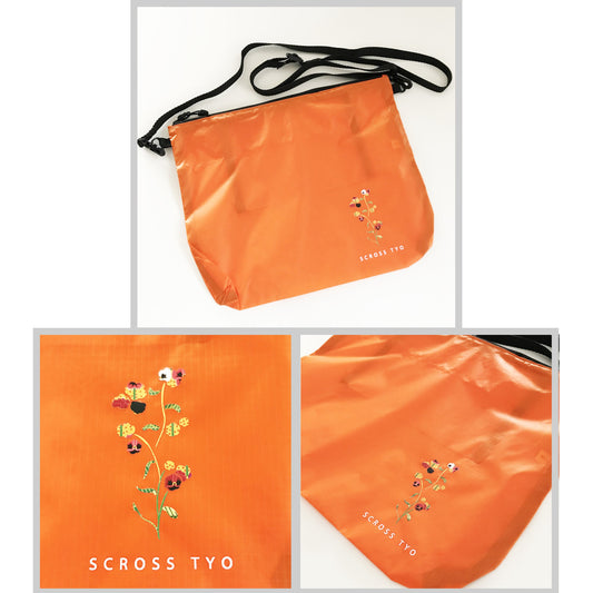 SCROSS TYO フラワーデザイン miniショルダーバッグ