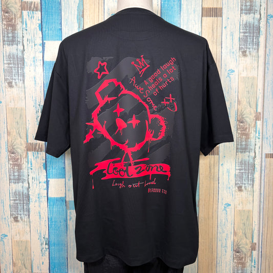 SCROSS TYO bear(cool zone)プリント ボックスTシャツ 6.5オンス〈premium〉