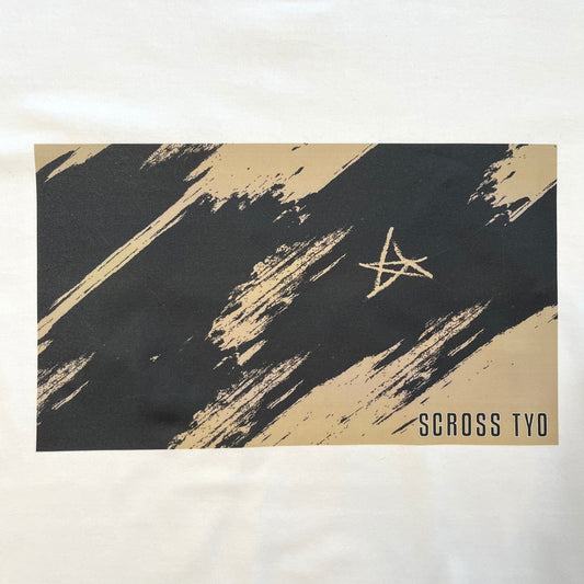 SCROSS TYO star プリント ロンT