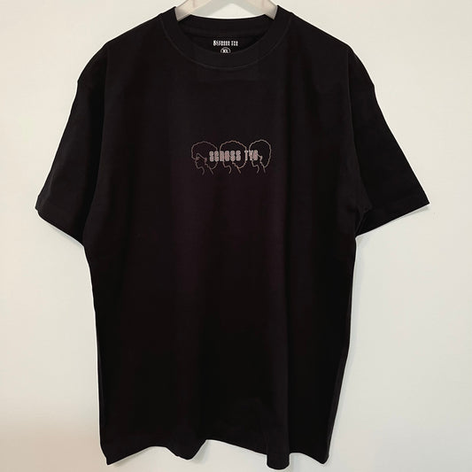 SCROSS TYO afro hair プリントTシャツ