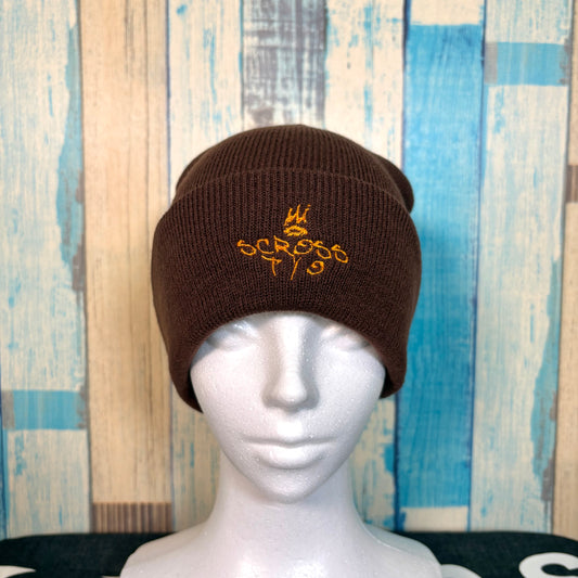 SCROSS TYO ロゴ embroidery ニット帽