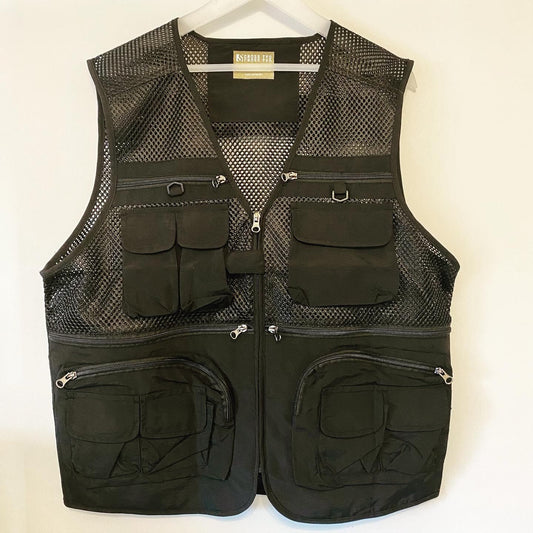 SCROSS TYO ロゴプリント ベスト ジャケット