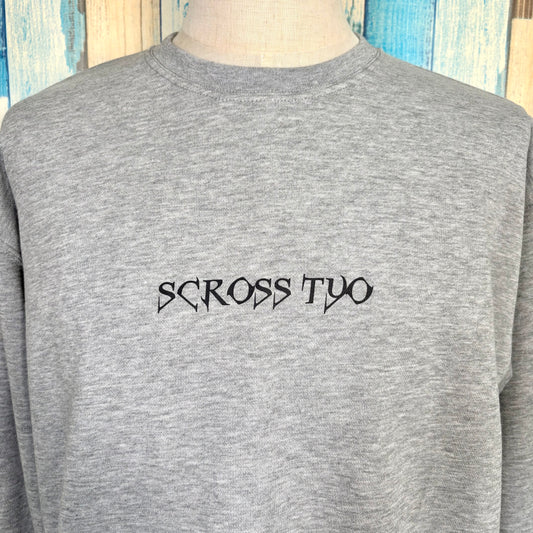 SCROSS TYO ロゴ サイドプリント トレーナー