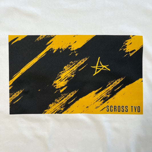 SCROSS TYO star プリント Tシャツ