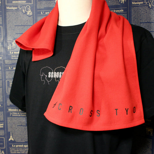 【数量限定】SCROSS TYO ロゴプリント フェイスタオル