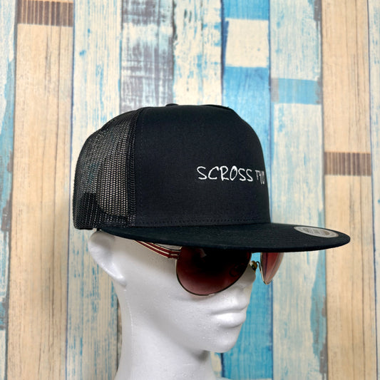 SCROSS TYO ロゴ embroidery スナップバックCAP