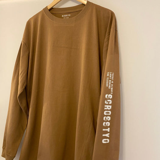 SCROSS TYO ロゴ サイドプリント ロンT