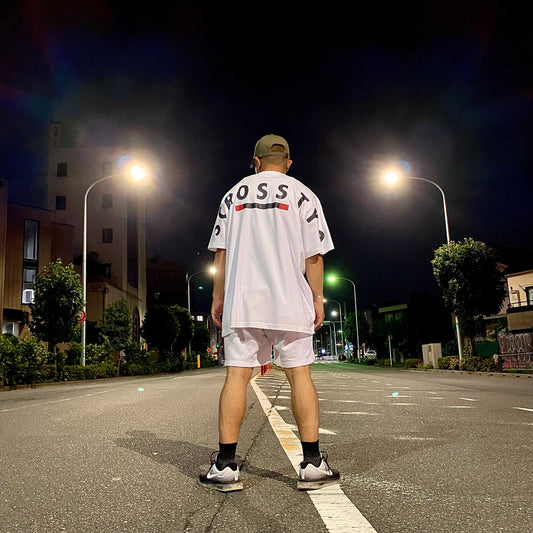 SCROSS TYO 2022summer ビッグロゴ プリントTシャツ