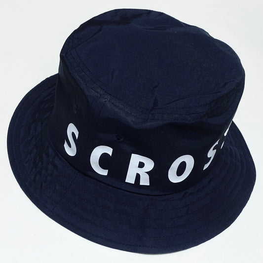 SCROSS TYO ロゴ ビッグプリント ナイロン バケットハット