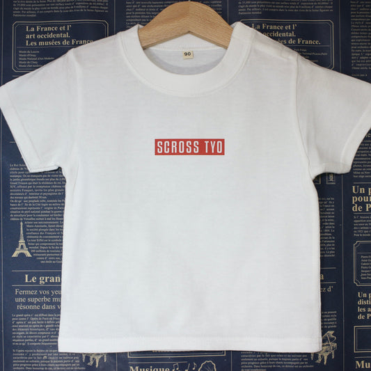 SCROSS TYO KIDS ロゴ プリント Tシャツ