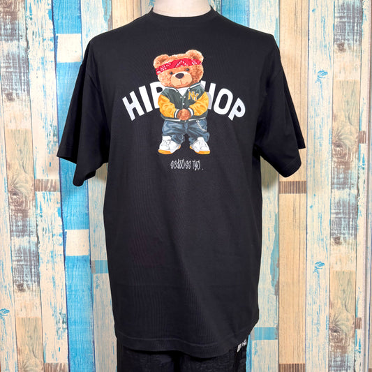 SCROSS TYO bear(hip-hop)プリント ボックスTシャツ 6.5オンス〈premium〉