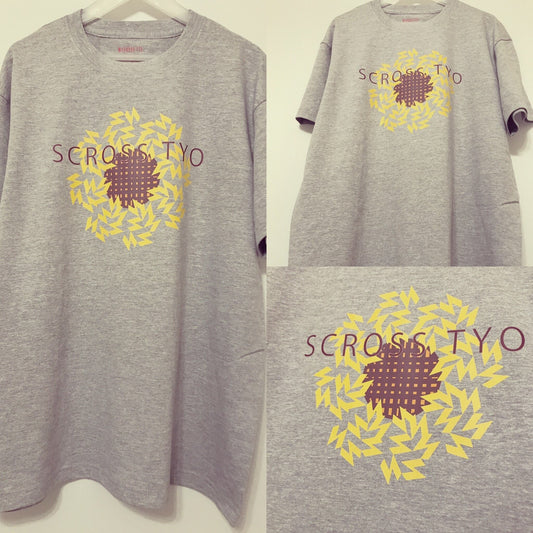 SCROSS TYO フラワーデザインシリーズ プリント Tシャツ