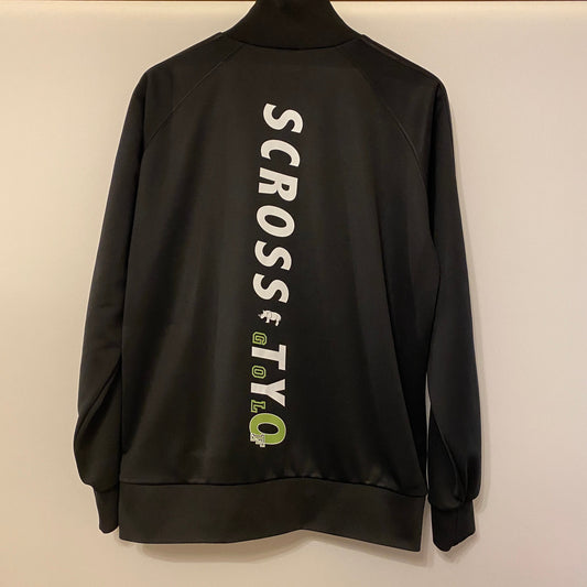 SCROSS TYO GOLF バイカラーロゴ プリント ジャージ