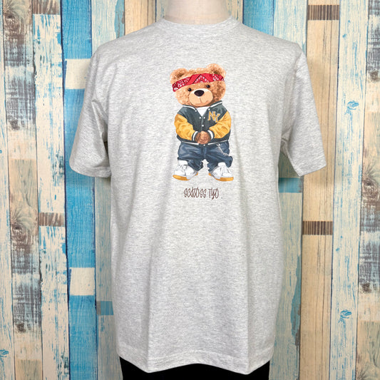 SCROSS TYO bear(バンダナ)プリント Tシャツ