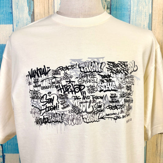 SCROSS TYO graffiti プリントTシャツ