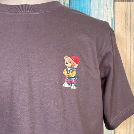 SCROSS TYO bear(CAP)ワンポイント プリントTシャツ