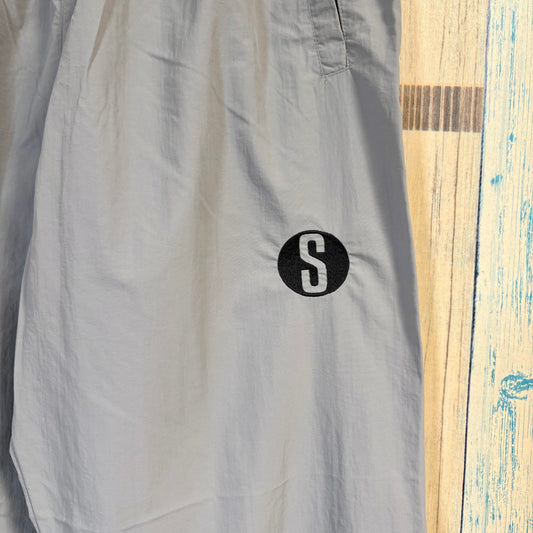 SCROSS TYO Sロゴ embroidery(black) ナイロンパンンツ