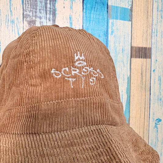 SCROSS TYO ロゴ Embroidery コーデュロイ バケットハット