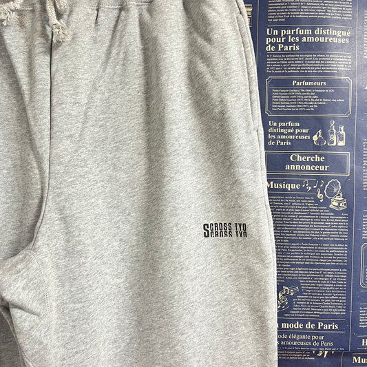 SCROSS TYO ロゴプリント スウェットパンツ 裏パイル