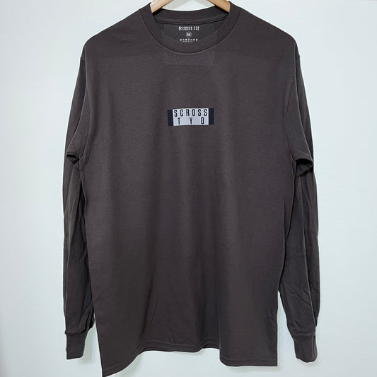 SCROSS TYO ボックスロゴ プリントロンT
