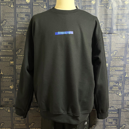 SCROSS TYO skull Ⅰ プリント 裏起毛 トレーナー