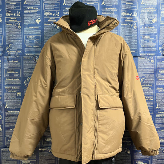 SCROSS TYO ボックスロゴ ワンポイント 中綿ジャケット