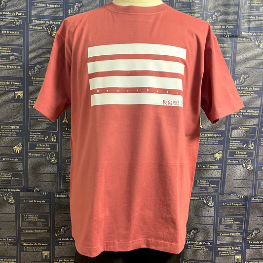 SCROSS TYO heart beat プリントTシャツ