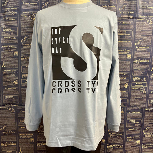 SCROSS TYO ビッグロゴ スクエア プリントロンT