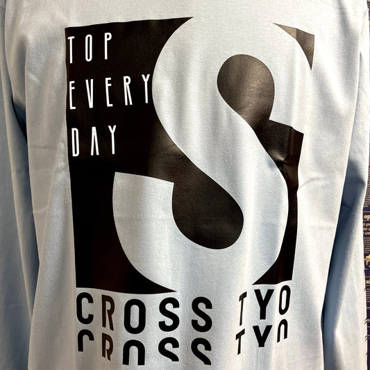 SCROSS TYO ビッグロゴ スクエア プリントロンT