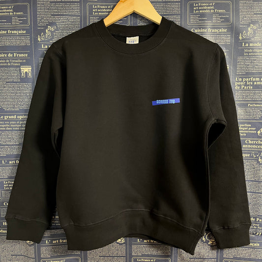 SCROSS TYO KIDS skull Ⅰ プリント 裏パイルトレーナー