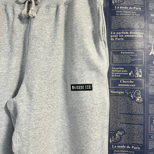 SCROSS TYO ボックスロゴ プリント 裏パイル スウェットパンツ