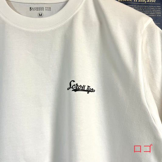 SCROSS TYO ワンポイント プリントTシャツ