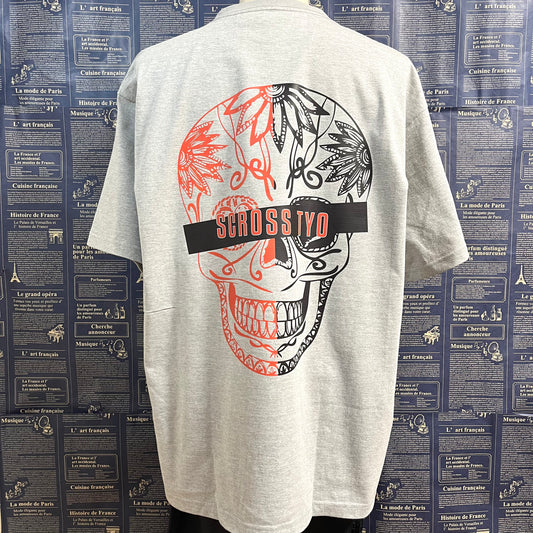 SCROSS TYO skull プリント Tシャツ