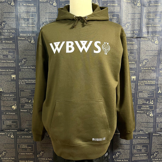 SCROSS TYO × WBWS ロゴ プリント パーカー